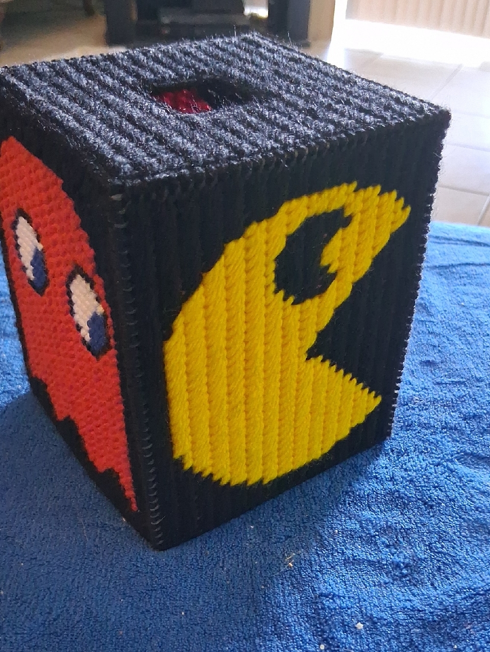 PacMan Tissue Box Cover